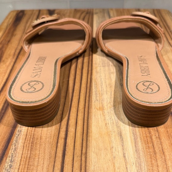 Sam & Libby Brown Block Heel Mules - Picture 5 of 10